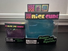 *AUTHENTIC * TWO NEEDOH SQUISHY TOY – ICE ICE BABY AND ICE CUBE