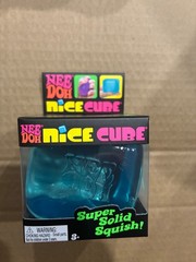 Nee Doh Nice Cube – Super Solid Squish! (Blue) – Factory Sealed **FAST SHIPPING*