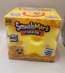 Smush Mart Cheese 🧀 JUMBO VIRAL TikTok SQUISHY 6” RMS USA Crazy Fun