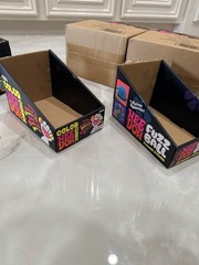 8x Needoh Nice Cube, Funky Pup Collectors Case Display (Empty Storages Box Only)