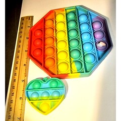 1781. Sensory Fidget Toys Silicone Bubbles Set of 2
