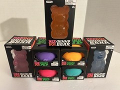 Lot Of 7 Authentic NEEDOH (3 GUMMY BEAR & 4 FUNKY PUPS)
