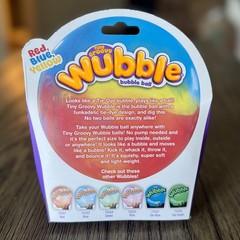 NSI Tiny Groovy Wubble Bubble Ball Tie Dye Novelty Sensory Fidget Toy RARE New