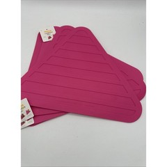 Lot of 4 Sensory Mats Pink Triangle From Target NEW!