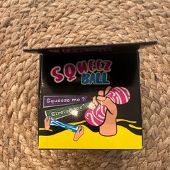 Squeez Ball Green Tactile Squeeze & Stretch Toy for Ages 4-7 Years