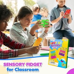 Squishy Sensory Fidget Autism Toys for Kids: Small, Colorful