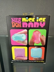 🔥NeeDoh Nice ICE Baby 4 pack, Set of 4 Nee Doh Mini Nice Cube *AUTHENTIC*🔥