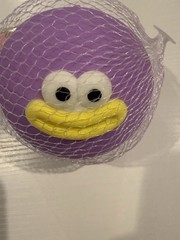 Pink Funny Face Balls ORB Curiosities Squishy Stress Relief Toy NEW!
