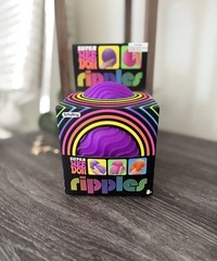 HUGE! Schylling Super NeeDoh Ripples Purple Tactile Squeeze Toy (Ships next day)