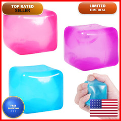 Faukait 3Pack Stress Squishy Stress Balls For Adults Kids Fidget Toy For Your