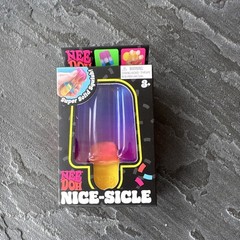 Nee Doh Nice-Sicle Super Solid Squish Sensory Toy Purple Yellow Red