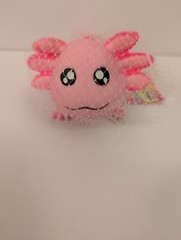 Squishy Axolot Pink Decompress & Sensory Stress Relief Stretch Splat