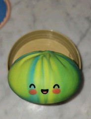 ULTRA RARE TIE DYE Mystery Squishy Dumpling Chase Crazy Fun RMS. FREE SHIPPING