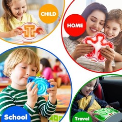 Portable Stress Relief Sensory Toys – 4 Pack Ideal for Classroom Relaxation