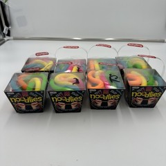 NeeDoh Noodlies Schylling Fidget Sensory Squishy Stretchy Noodles Lot Of 8 New