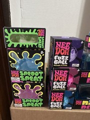 NeeDoh Sploot Splats Nice Bergs Nice Ice Baby’s And Flower Power Fuzzball 20 Ct