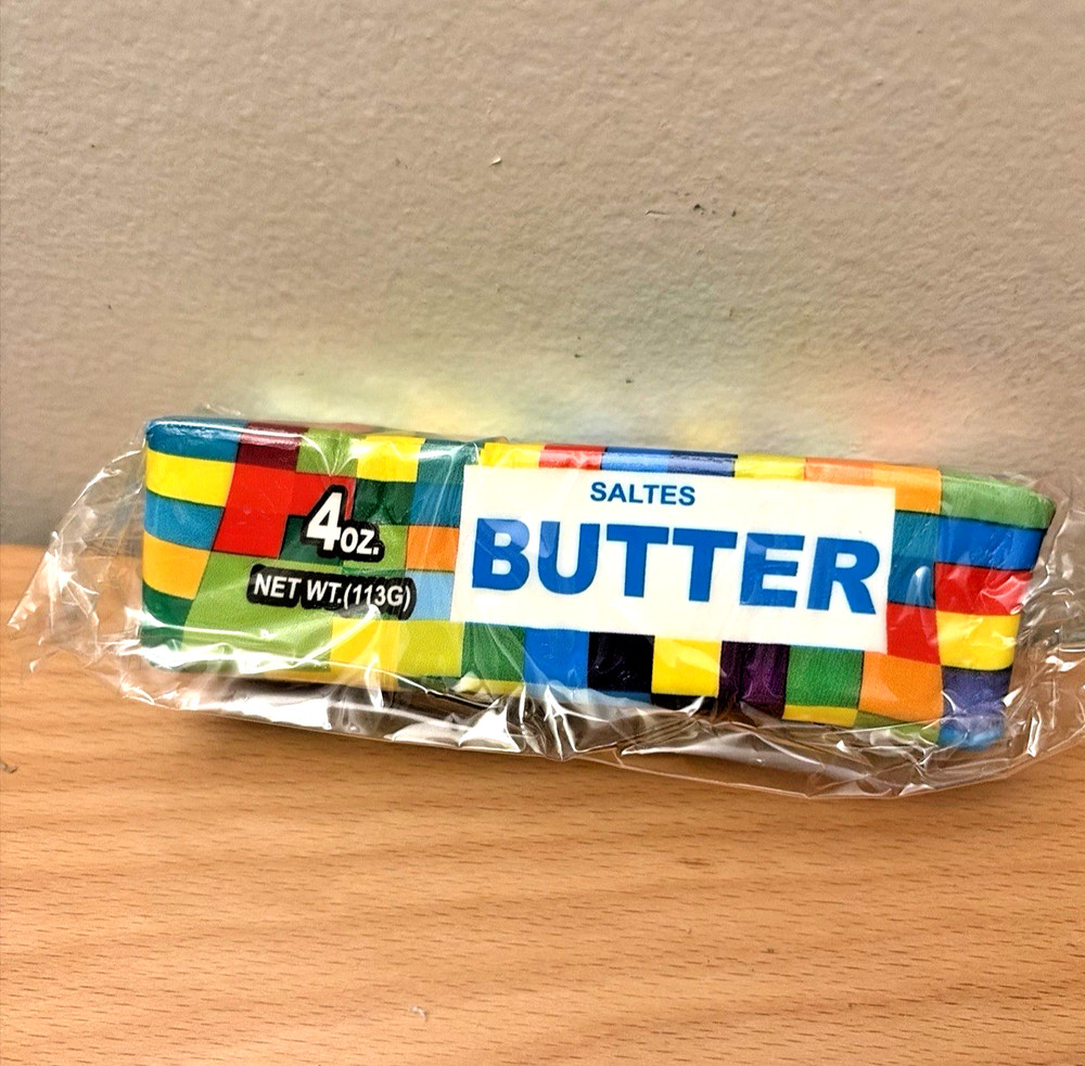 Butter Squishy Squeezy Stress Toy 4oz Fidget-Minecraft NEW