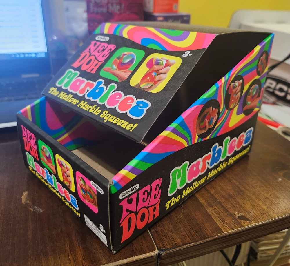 Needoh Marbleez Case Display Storage Box Only WOW! NICE!