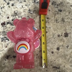 Care Bears Scented Glitter Slime in Collectible Container Pink Cheer Bear NEW