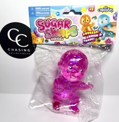 Sugar Swaps Series 2 Pink Glitter Squishy Baby Figure ORB Curiosities New Rare