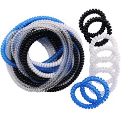 Sensory Chew Toys for Autistic Children, 16 Pack Black, white, clear, blue