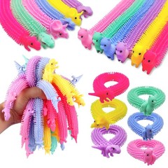 20 PCS Stretchy Fidget Toy,Colorful Strings Toy 7.9 inches