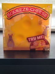 Giggle Zone Squeeze Cheese Block Large Squishy Sensory Fidget Stress Novelty Toy