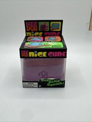 Schylling NeeDoh Nice Cube Purple Super Solid Squish Sensory Stress Toy NCBND
