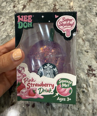 Nee-Doh Purple Glitter Super Squishy Sugar Squeeze HARD TO FIND