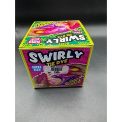 Swirly Tie Dye Squooshy Sphere Super Size Knobby Grip Sensory Stress Toy Age 3+