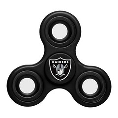 FOCO NFL Licensed Las Vegas Raiders 3-Prong Fidget Spinner