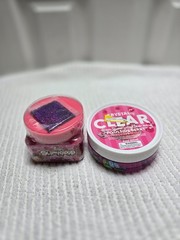Strawberry Scented Slime 2 Pack SlimyGloop & Crystal Clear Poolside Berry