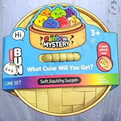 Stress Relief Squishy Bun Toy Soft Rubber Slow Rebound Squeezable Fidget Gift