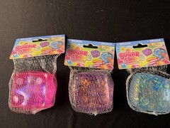 TikTok Viral Squishy Orb Sugar Swaps 3 Axolotl/2 twinsies/3 Blocks Bundle