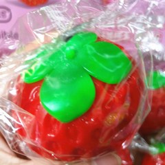 Squeezeable Strawberry Toy Emotional Release and Relaxation Stress Relieving Toy