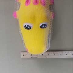 PPNC Squishy Chomp Chomp Gator Kids OS Yellow NWT Sensory Toy