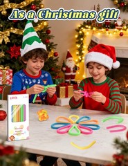 10 Pack Sensory Toys for Kids – Upgraded 0.55 inches, Multi-colored