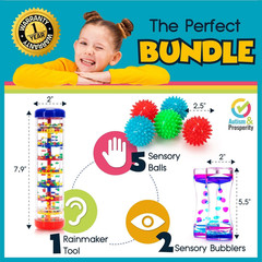 Kids Toys All-Around Sensory Stim Alt Autistic Children Set, ASD Boys Girl Teen