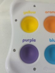 Dimpl Duo Sensory Toy With Braille Colors & Shapes Fat Brain Toys