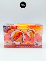 NEW! Sunny Days | 2 IN 1 SQUISH HOT DOG! | Separate Dog & Bun! | 100% AUTHENTIC!