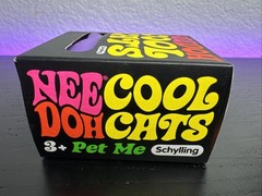 NeeDoh Cool Cats Purple Color Changing Squishy Fidget Stress Toy Rare