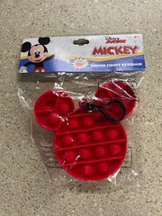 Disney Mickey Mouse Popper Fidget Keychain NEW