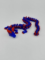 3 D Printed Articulated Dragon Designed by Cinderwing