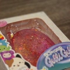 Squishmallows Gelli Gel Glitter Squishy Sensory toy (Pink)