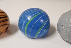 Earth Moon & Mars Squishy Balls 2.5″ Aurora Soft & Squishy Solar System
