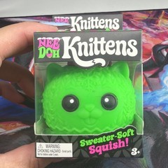 BRAND NEW (unreleased) NeeDoh Knittens Sweater-Soft squish