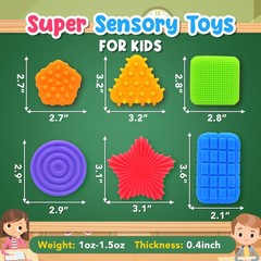 Squishy Sensory Toys for Kids Toddlers: Super Soft & Textured Medium, Yes