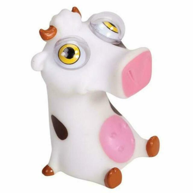 Warm Fuzzy Poppin Peeper – Cow, Sensory Toy for Autism Calming Needs