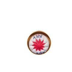 Patriotic Squishy Toy Red White Blue USA Design