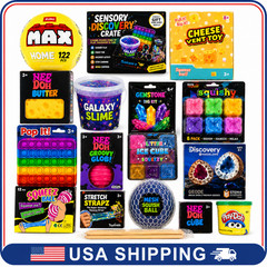 Kids Sensory Toy Mystery Box STEM Fidget Slime Discovery Activity Gift Bundle